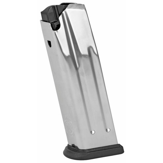 Springfield, Magazine, 10MM, 15 Rounds, Fits Springfield XDM, Stainless, Silver