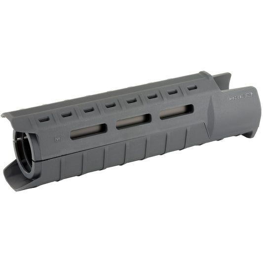 Magpul Industries, MOE Slim Line Handguard, Fits AR-15, Carbine Length, Polymer Construction, Features M-LOK Slots, Gray