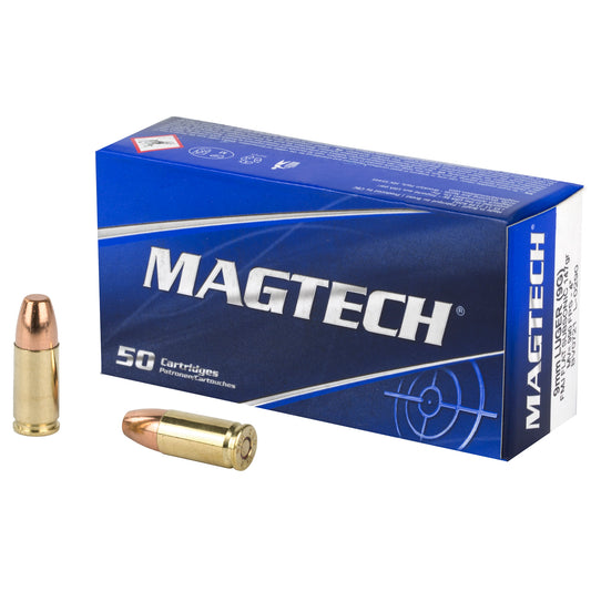 Magtech, Sport Shooting, 9MM, 147 Grain, Full Metal Jacket, Subsonic, 50 Round Box