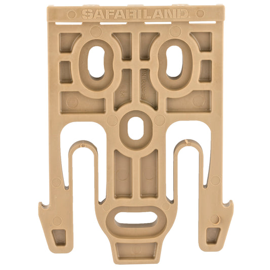 Safariland, Model 6004-19 Quick Locking System Holster Fork, Single Kit Only, Coyote Brown Finish