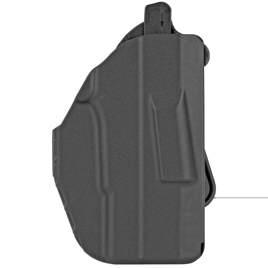 Safariland, Model 7371, 7TS, ALS Slim Concealment Holster w/ Micro Paddle, OWB, Fits Sig P365XL, Kydex, Black, Right Hand