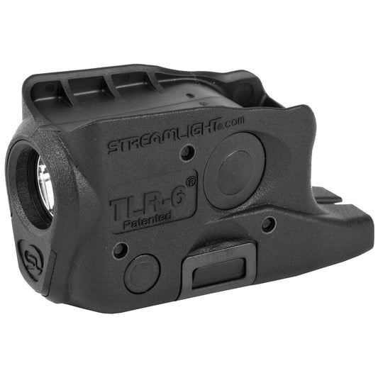 Streamlight, TLR-6, Weaponlight, Fits Glk 26/27/33, White LED 100 Lumens, Includes 2 CR 1/3N Lithium Batteries, Black