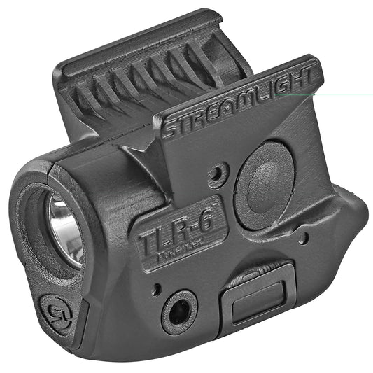 Streamlight, TLR-6, Tac Light, For Sig P365, Black, 100 Lumens, Two 3V CR-1/3 N Lithium Batteries