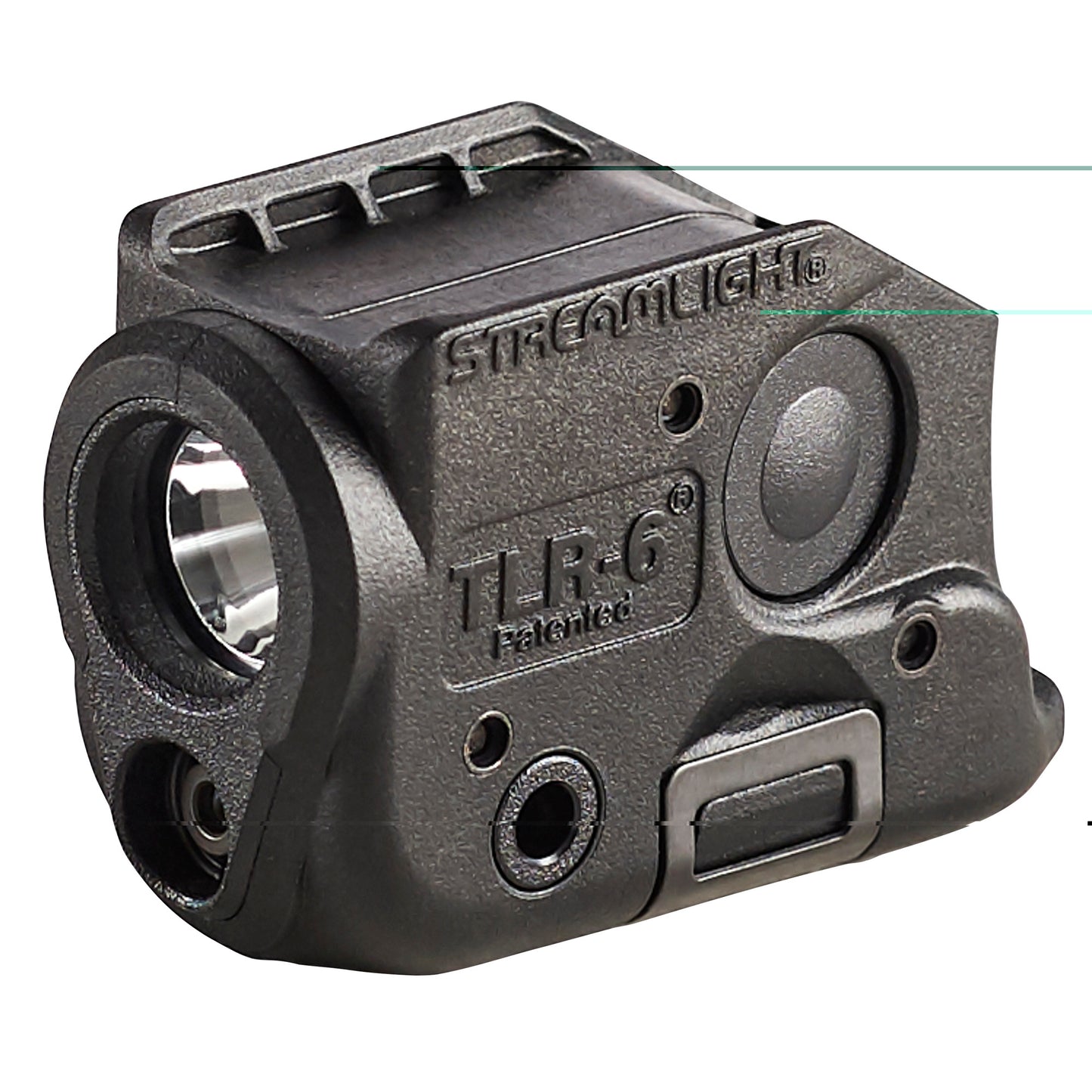 Streamlight, Streamlight T LR-6, White LED with Red Laser, 100 Lumens, Anodized Finish, Black, Fits Taurus GX4, Includes Two 3V CR-1/3 N Lithium Batteries