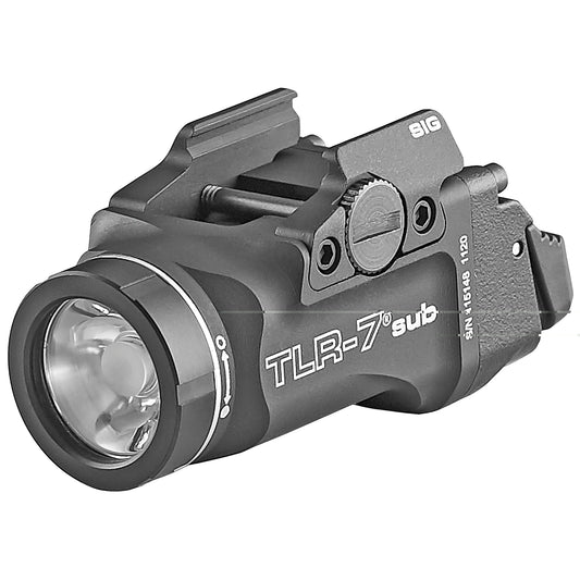 Streamlight, TLR-7 Sub Weaponlight, 500 Lumens, Black, For Sig P365/XL