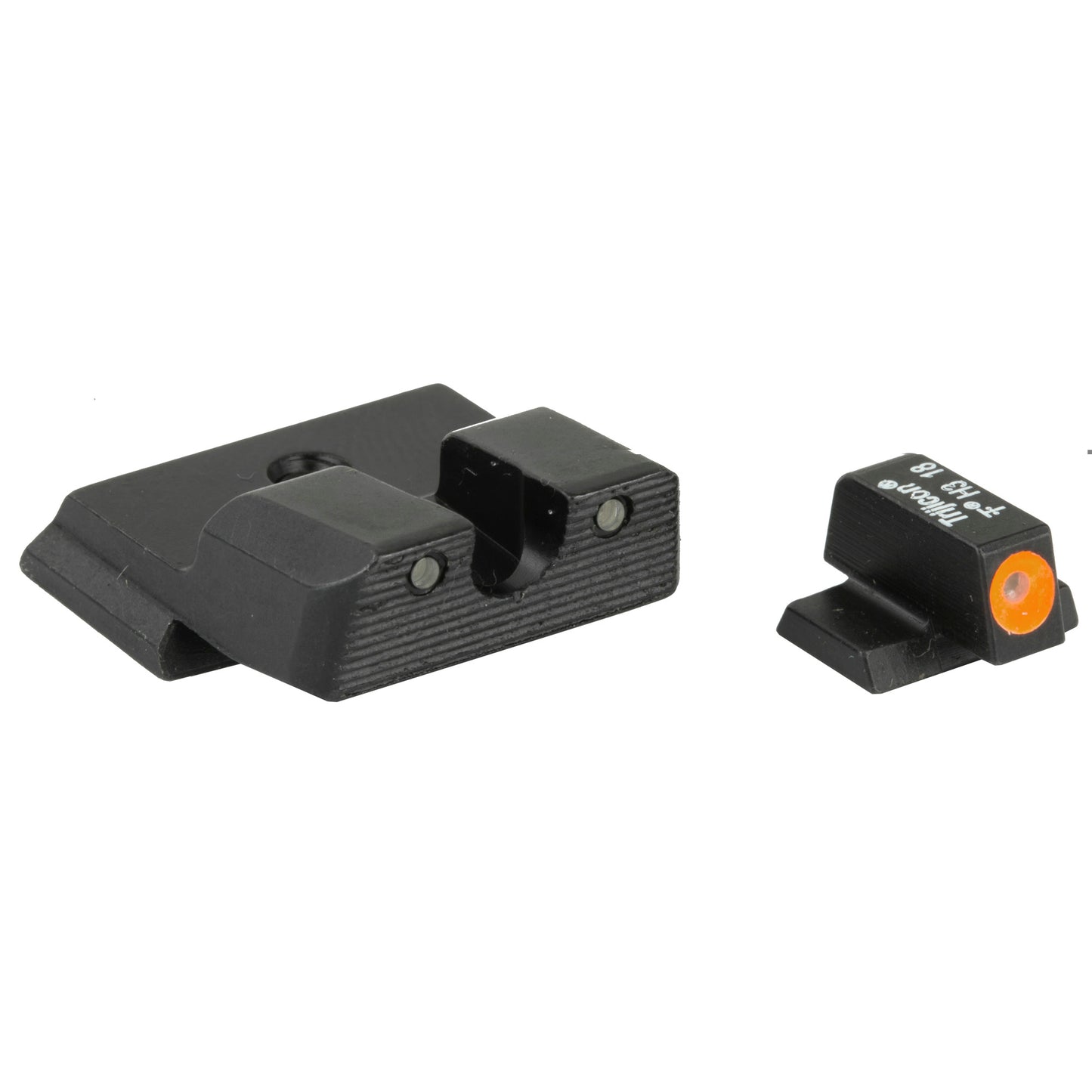 Trijicon, HD Tritium Night Sight, Fits S&W M&P Shield, Orange Outline