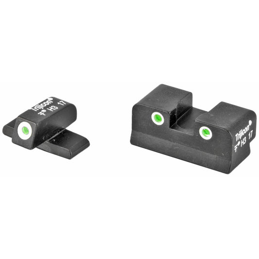 Trijicon, Tritium Night Sight, Fits XD 9/40/45/357, Green/Green, 3 Dot