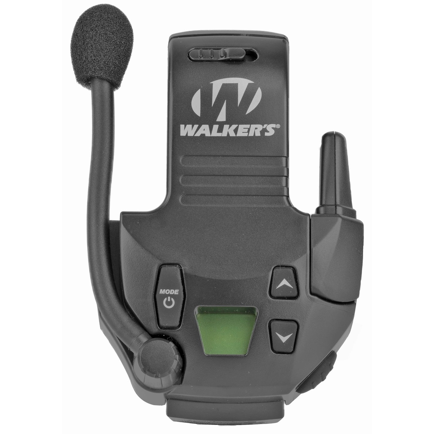 Walker's, Razor Walkie Talkie, Black, Integrates with Razor Earmuff