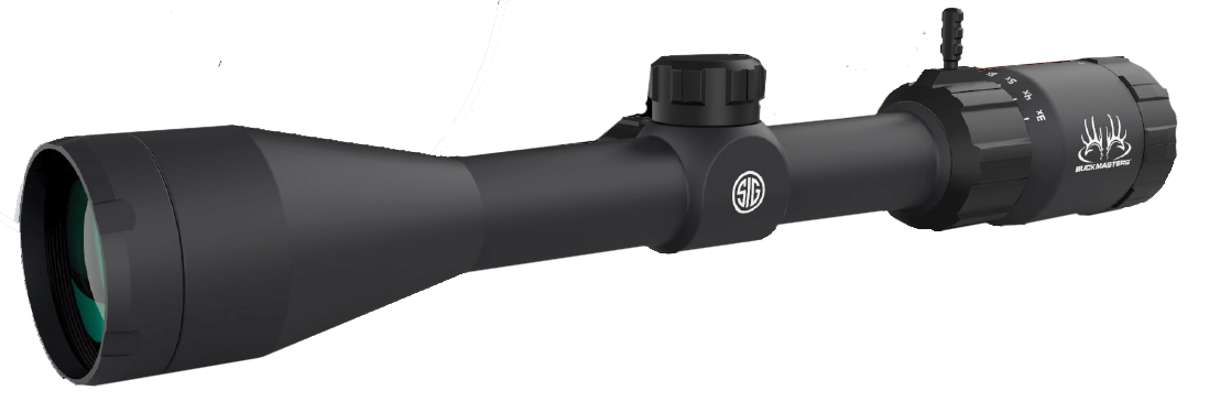 Sig Sauer Electro-Optics SOBM33001 Buckmasters Black Anodized 3-9x 40mm 1" Tube BDC Reticle