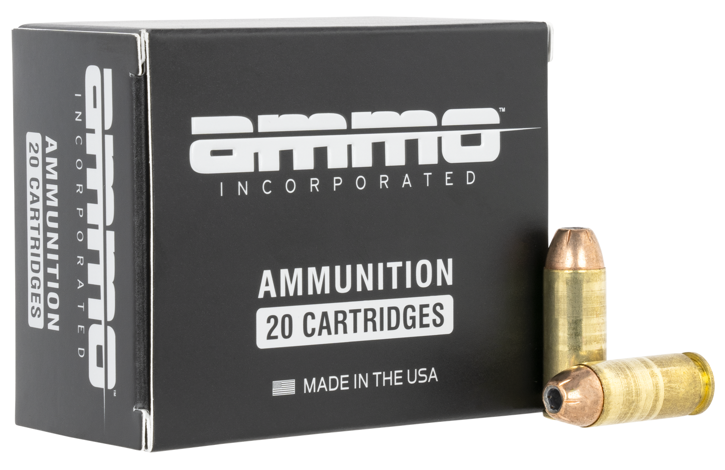 Ammo Inc 10180JHPA20 Signature 10mm Auto 180 gr Jacket Hollow Point 20 Round Box