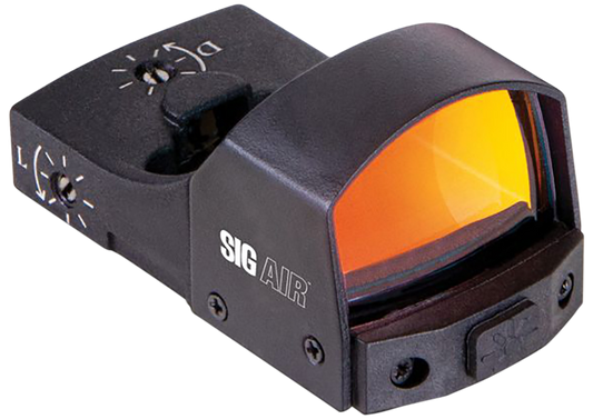 Sig Sauer Airguns AIRREFLEXSIGHT Air Reflex Sight Black 23mm Sig P320 Air Pistol