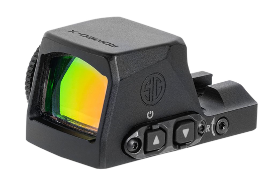Sig Sauer Electro-Optics SORX1000 Romeo-X Pro Black Anodized | 1 x 24mm 2 MOA Red Dot/32 MOA Red Circle Multi Reticle