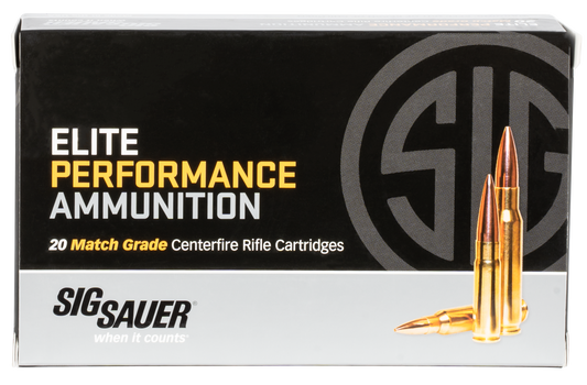 Sig Sauer E3WMM120 Marksman Elite 300 Win Mag 190 gr Open Tip Match 20 Round Box