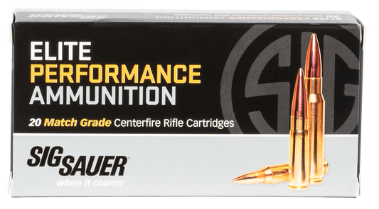 Sig Sauer E308M220 Marksman Elite 308 Win 175 gr Open Tip Match 20 Round Box