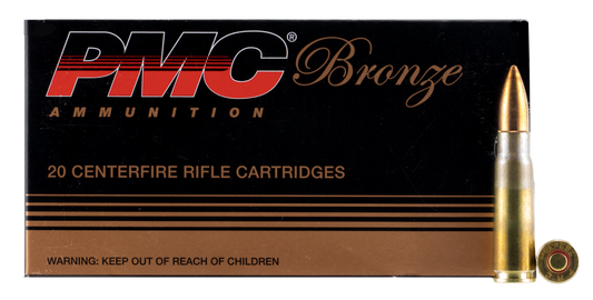 PMC 762A Bronze 7.62x39mm 123 gr Full Metal Jacket 20 Round Box