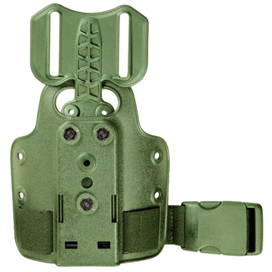 Safariland, Model 6004-24 MLS Accessory Fork on Small MOLLE Plate, Single Kit Only, OD Green Finish