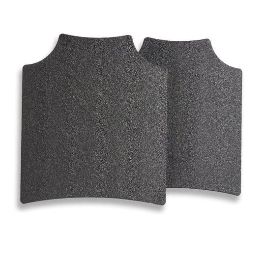 Guard Dog Tactical Level III+ 10X12 AR500 Steel Plate Pair | 8.5 Lbs/Per - Black - Set of 2 Plates