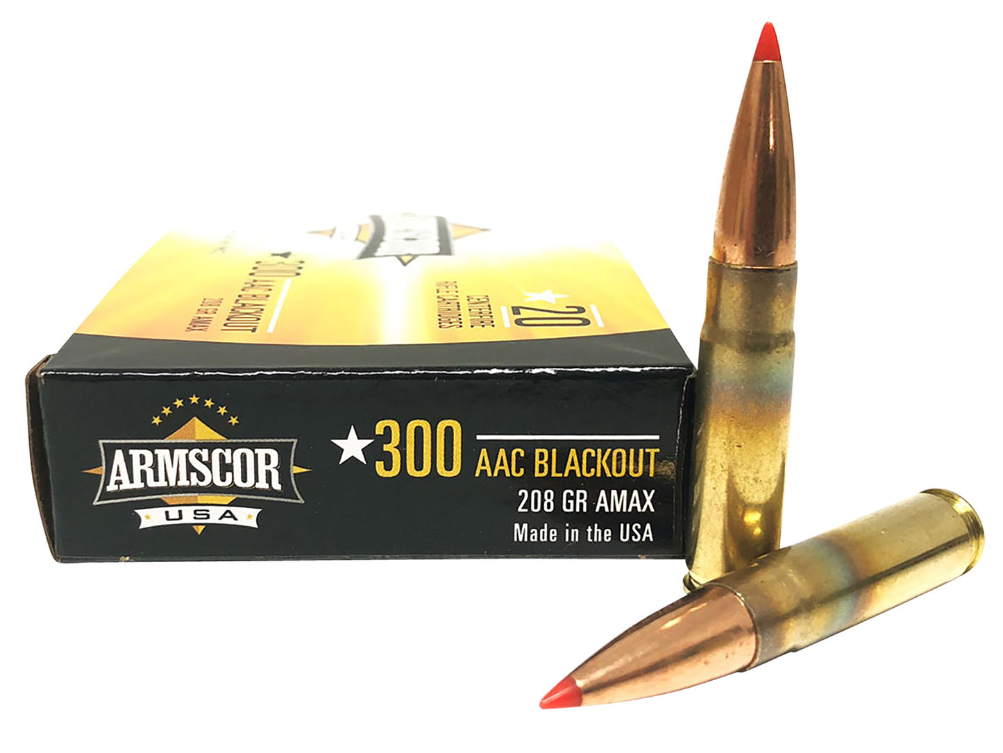 Armscor FAC300AAC2N USA 300 Blackout 208 gr Hornady A Max 20 Round Box