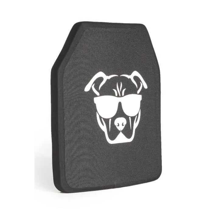 Guard Dog Tactical Level III+ 10X12 AR500 Steel Plate Pair | 8.5 Lbs/Per - Black - Set of 2 Plates