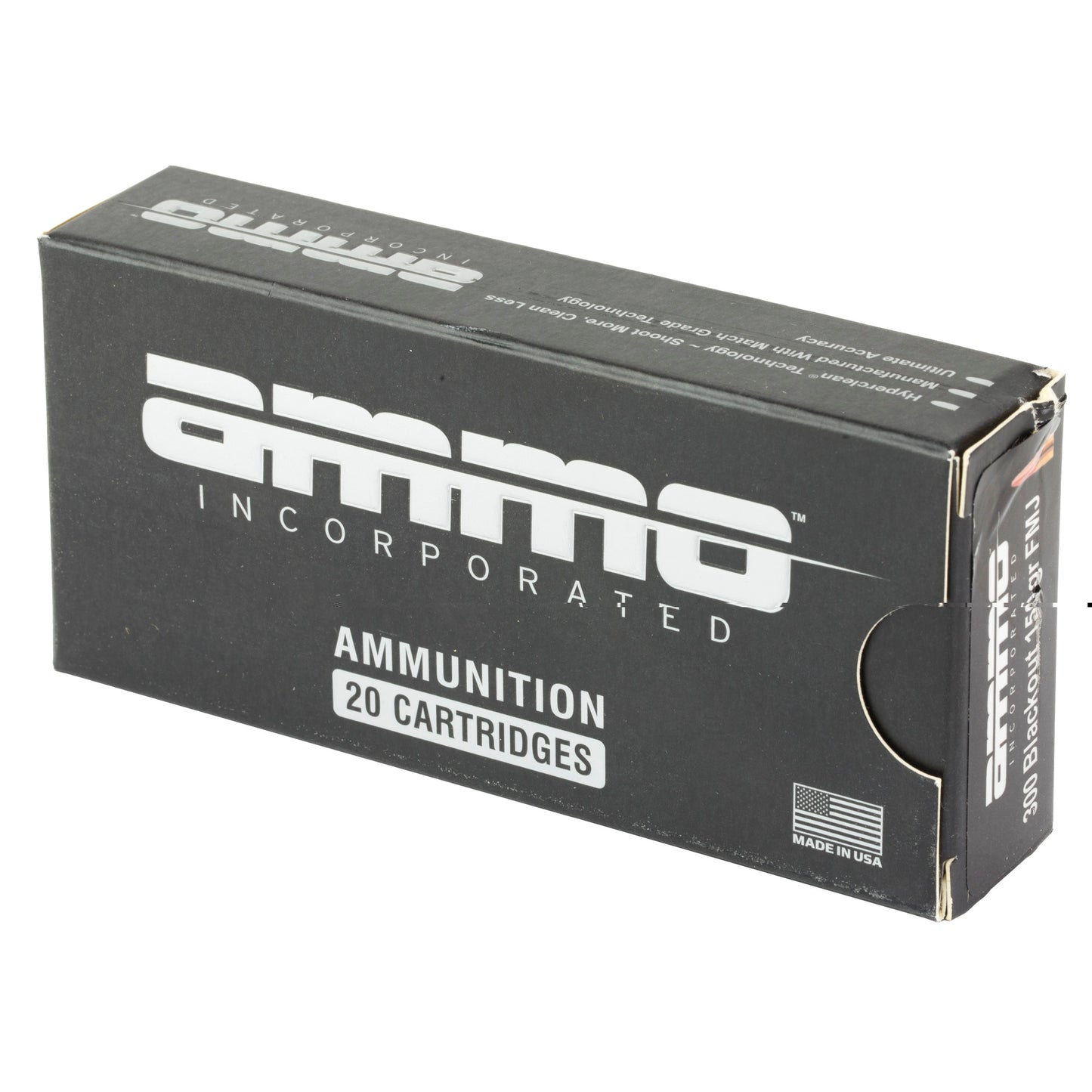 Ammo Inc, Signature, .300 Blackout, 150 Grain, Full Metal Jacket, 20 Round Box