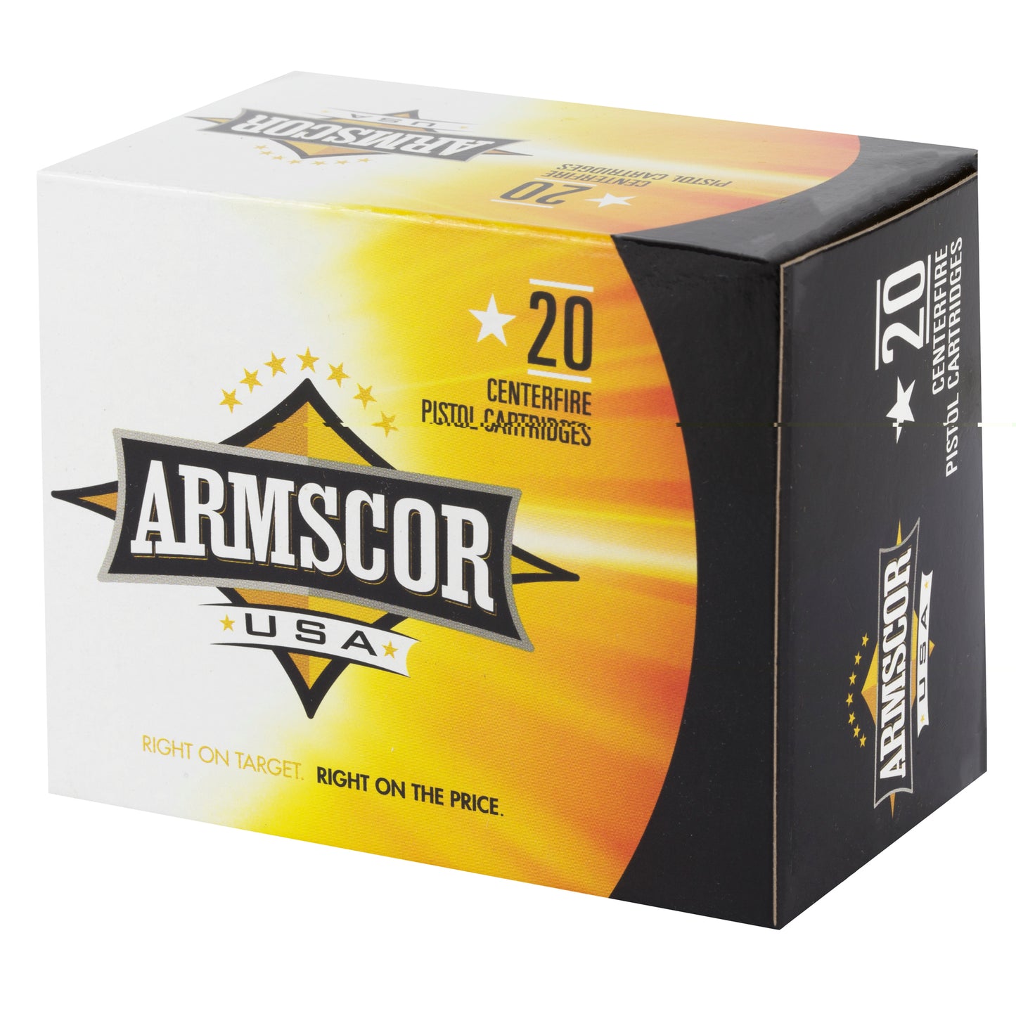 Armscor, .40 S&W, 180 Grain, Jacketed Hollow Point, 20 Round Box