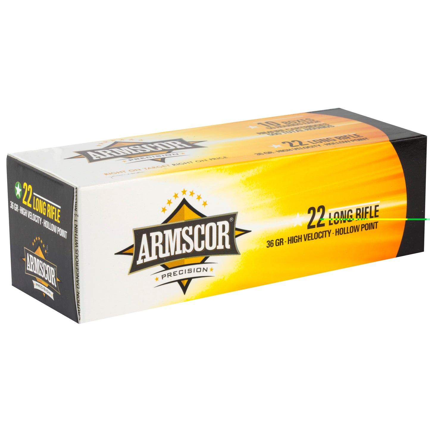 Armscor, .22 LR, 36 Grain, Hollow Point, Hi-Velocity, 50 Round Box