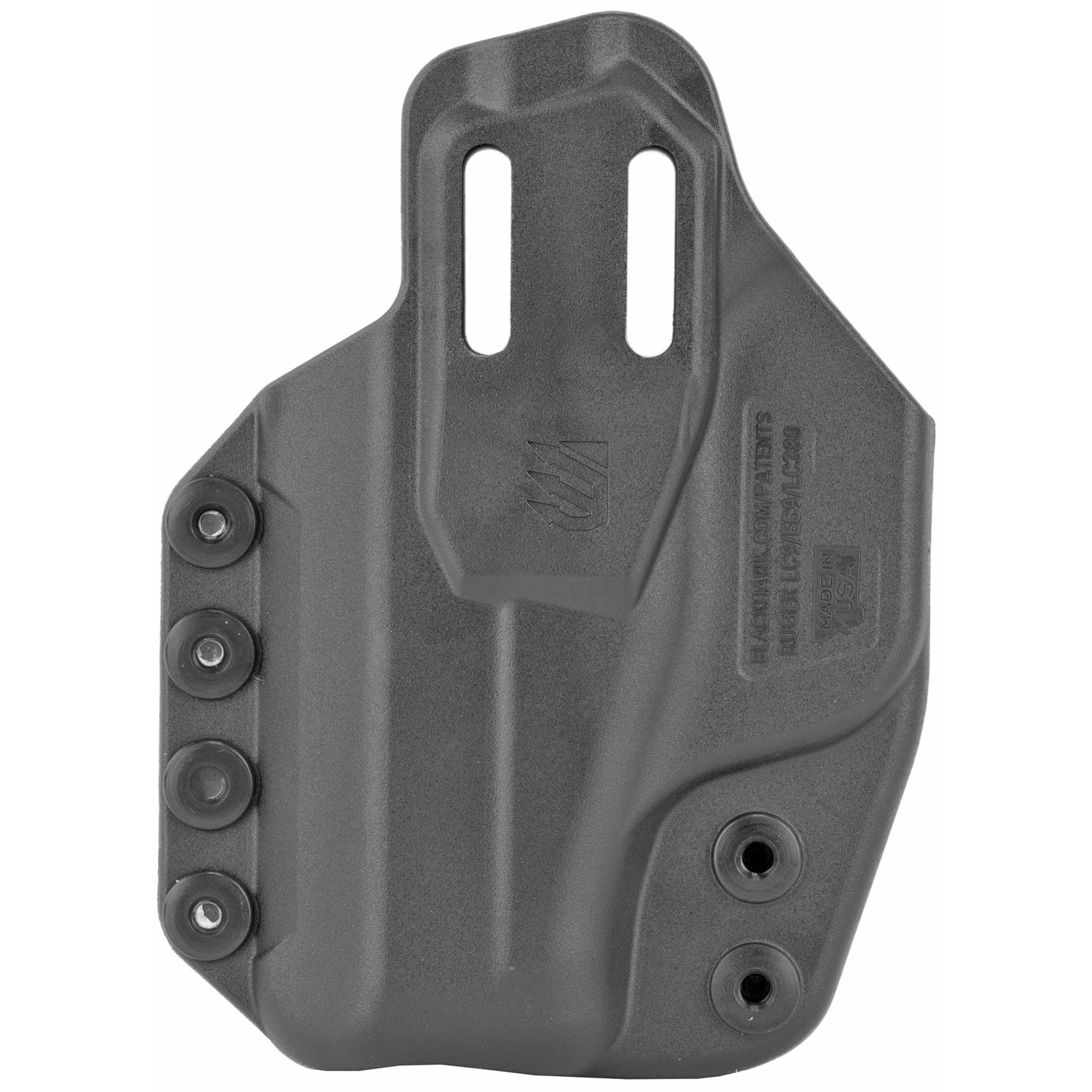 BLACKHAWK, Stache, Inside Waistband Holster, Ambidextrous, Fits Ruger EC9, LC9, LC380, Black, Polymer