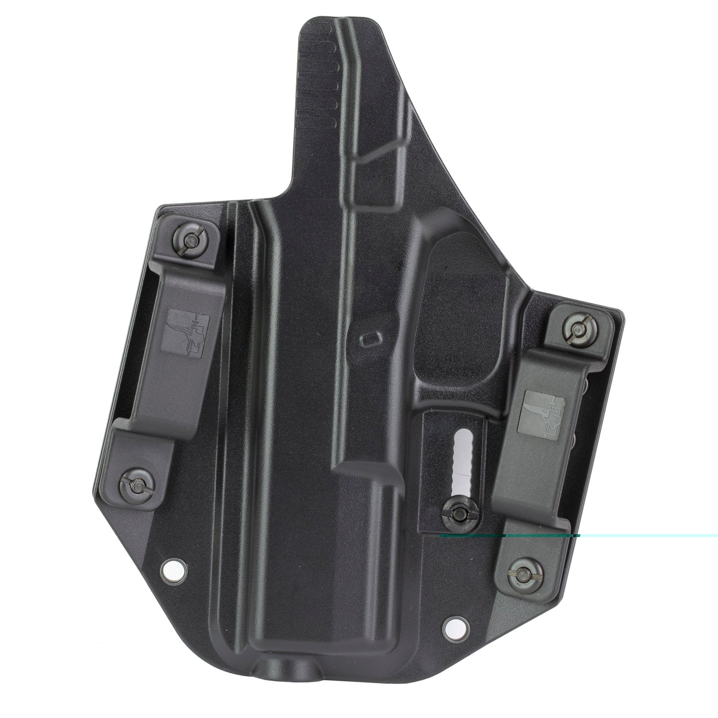 Bravo Concealment, BCA, OWB Concealment Holster, 1.5" Belt Loops, Fits Glock 17/31/32/47, Right Hand, Black, Polymer, Does not fit Glock Gen 5 40SW