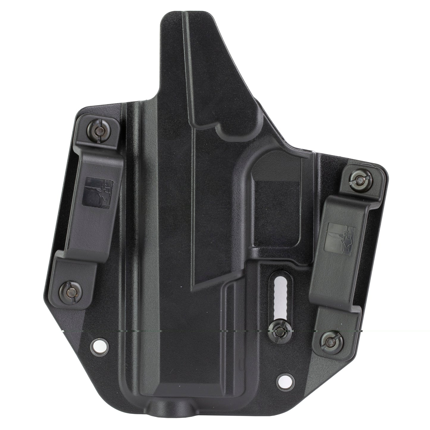 Bravo Concealment, BCA, OWB Concealment Holster, 1.5" Belt Loops, Fits CZ P-10C, Right Hand, Black, Polymer