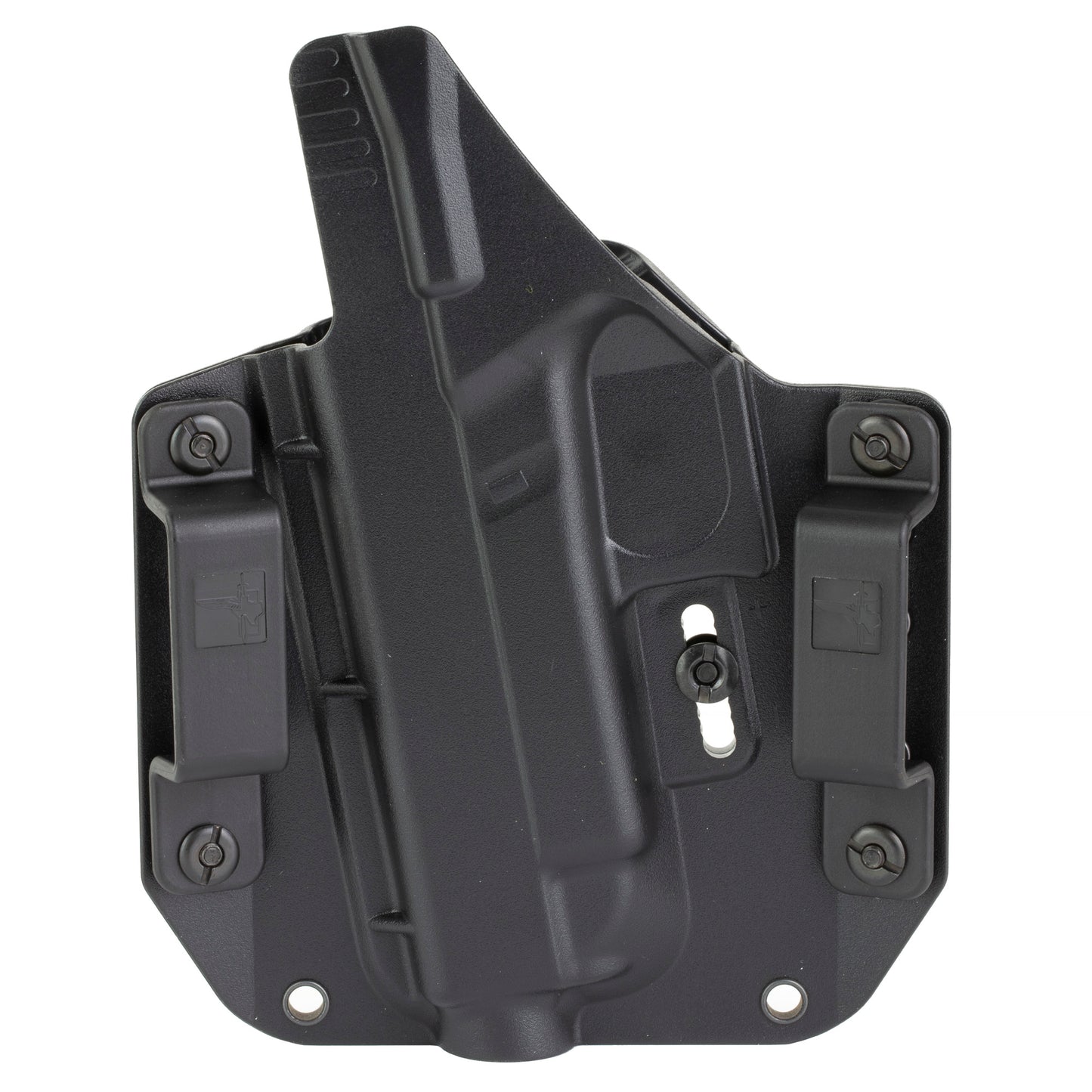 Bravo Concealment, BCA, OWB Concealment Holster, 1.5" Belt Loops, For Glock 48/48 MOS, Right Hand, Black, Polymer