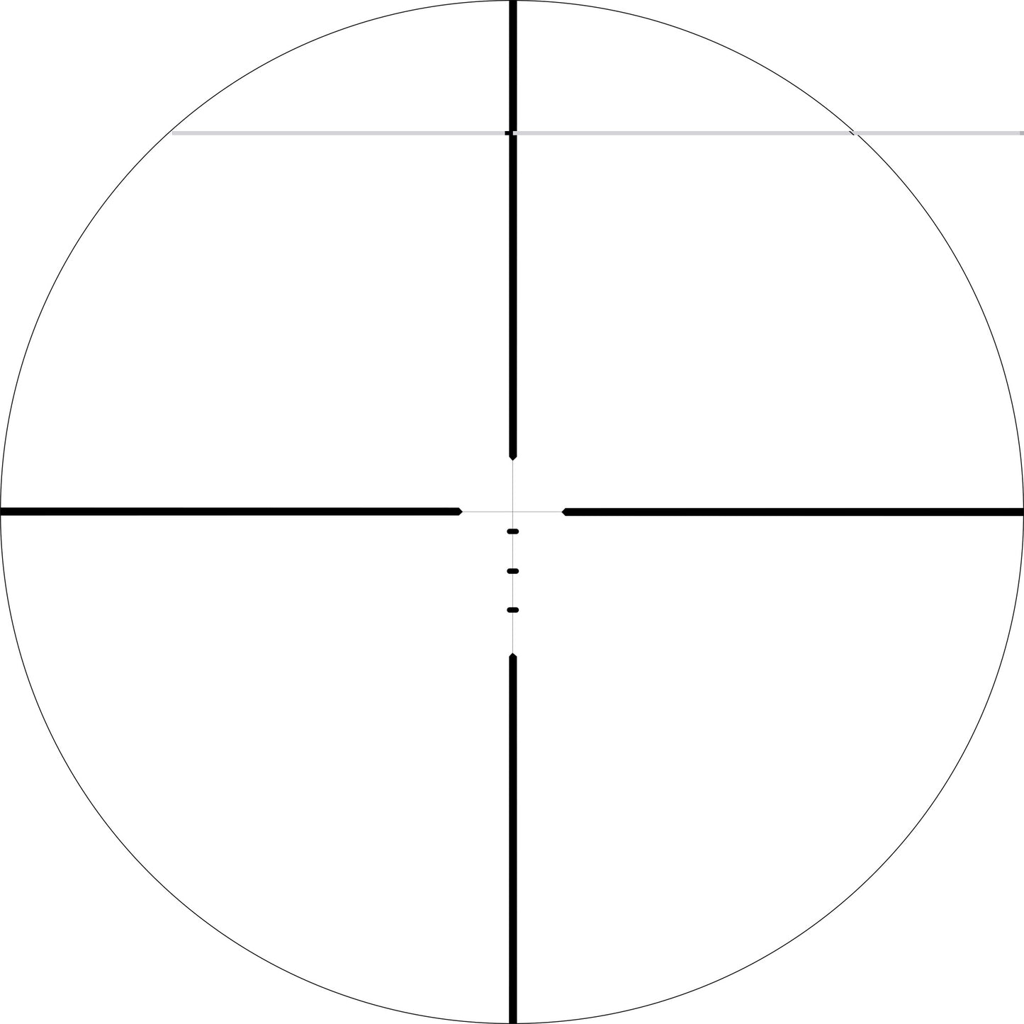 Burris, Fullfield E1, Rifle Scope, 3-9X Magnification, 40mm Objective Lens, 1" Main Tube, Ballistic Plex Shotgun Reticle, Matte Black