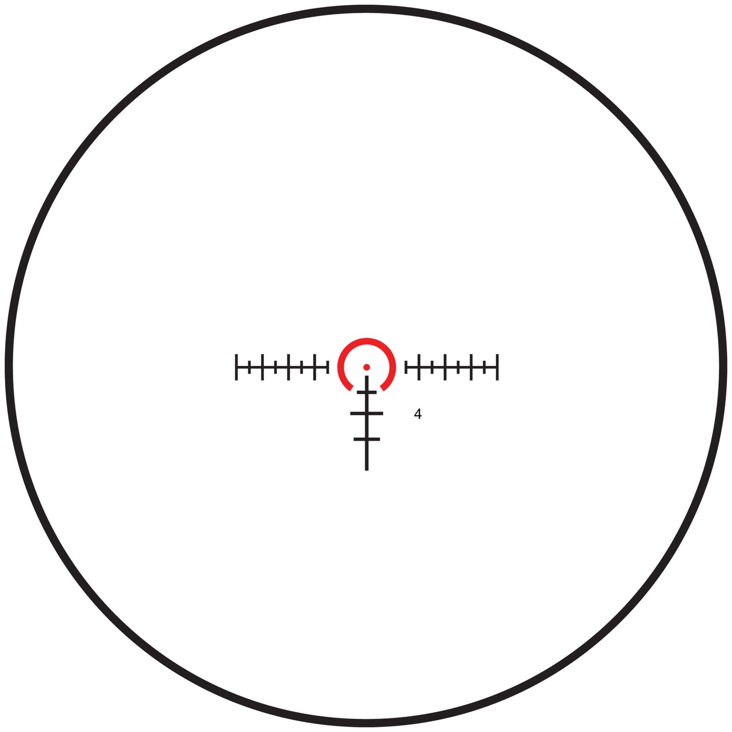 Burris, RT-6 Rifle Scope, 1-6X24mm, 30mm Main Tube Ballistic AR Illuminated Reticle, Matte Finish