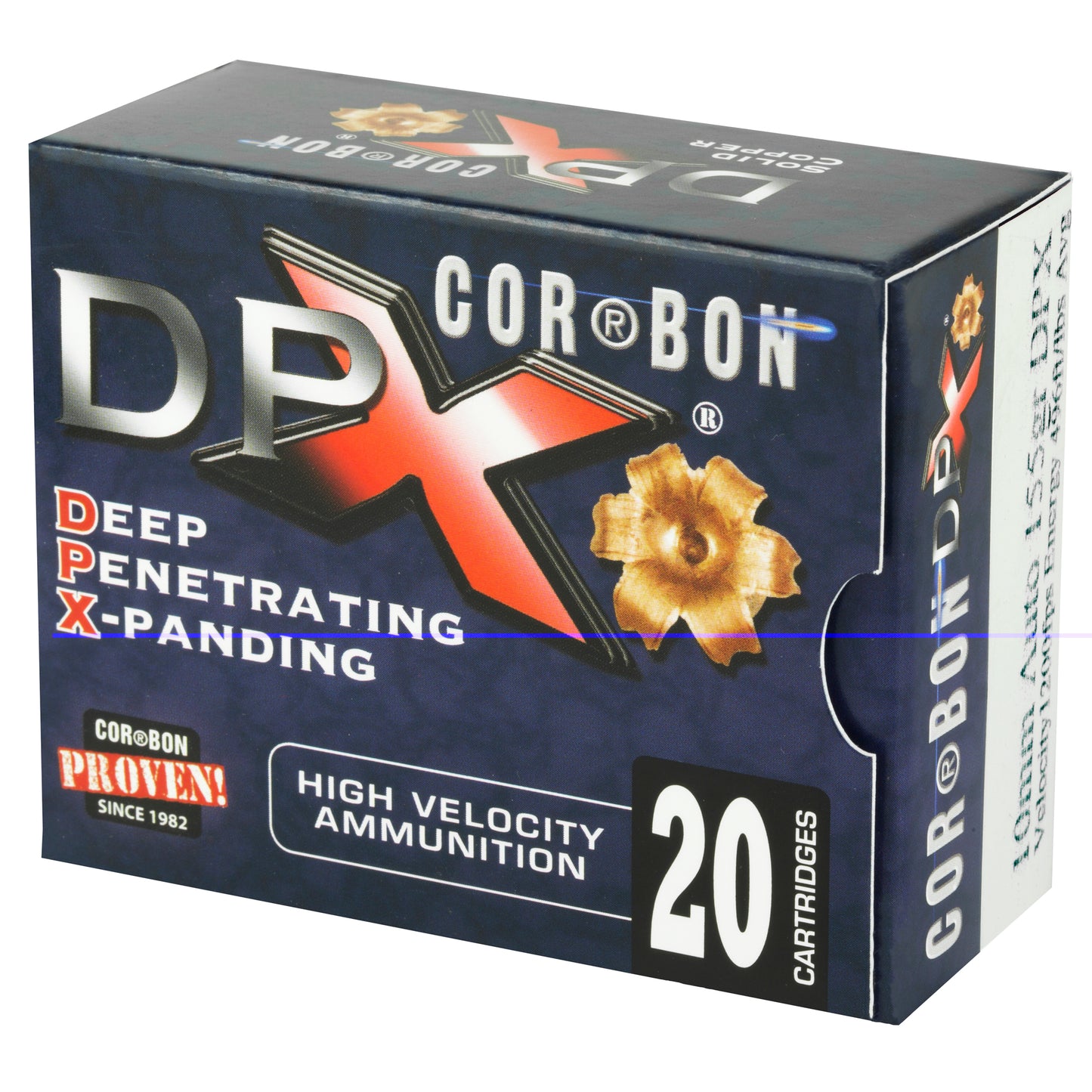 CorBon, Deep Penetrating X Bullet, 10MM, 155 Grain, Barnes X, 20 Round Box