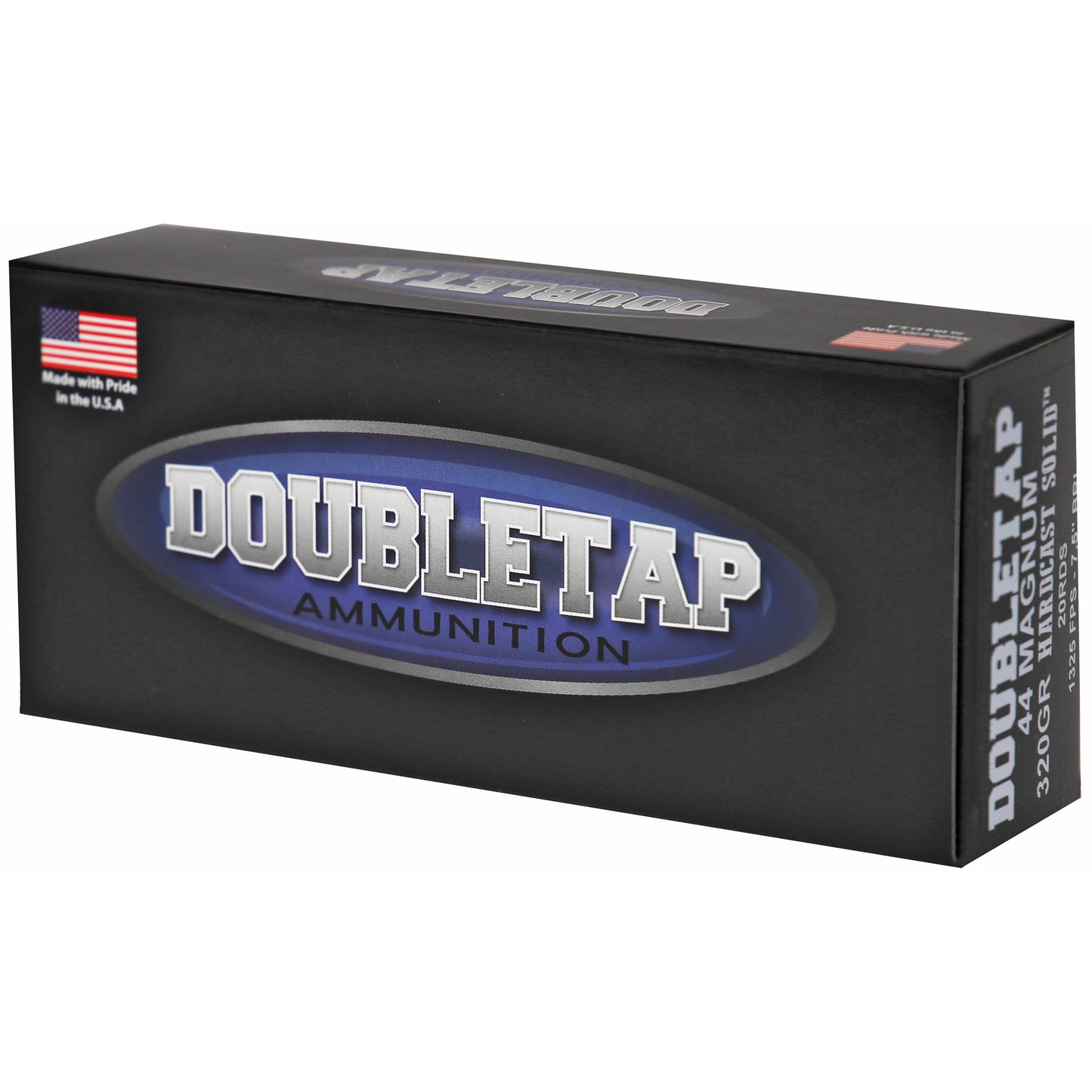 DoubleTap Ammunition, Hardcast Solid, 44 Magnum, 320 Grain, Hard Cast, 20 Round Box