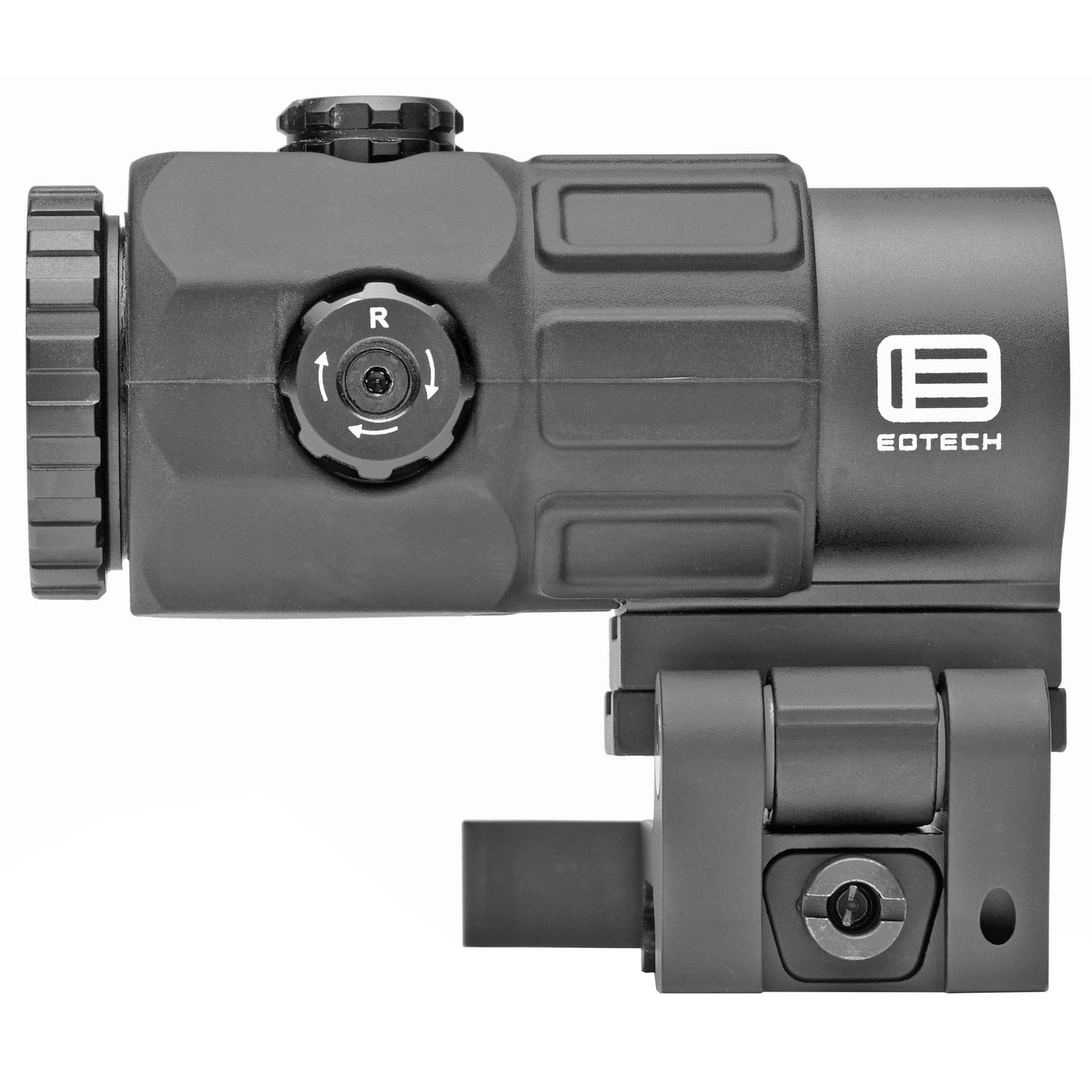EOTech, G45, Magnifier, 5X, QD Mount, Switch to Side, Tool-Free Vertical and Horizontal Adjustments, Black Finish, 34mm