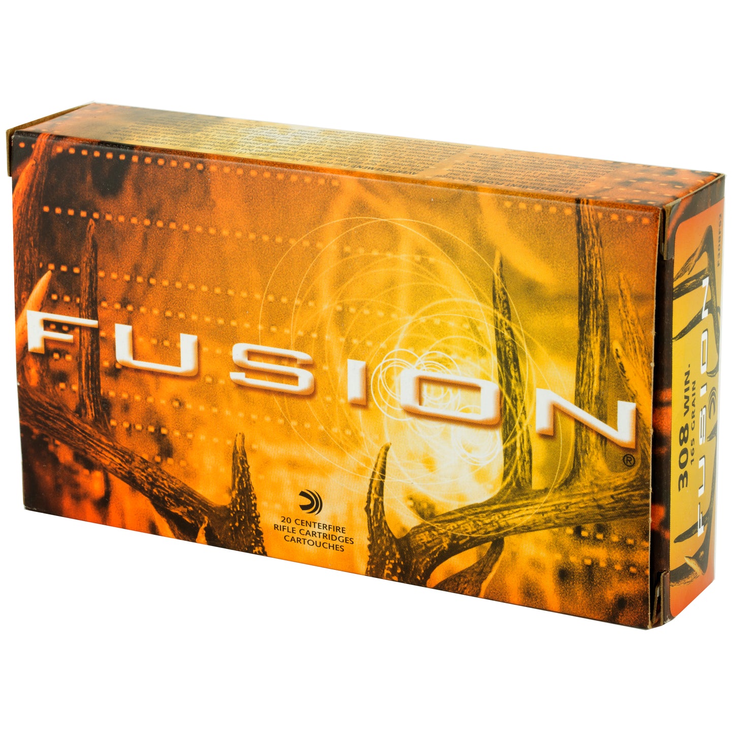 Federal, Fusion, .308 Winchester, 165 Grain, Boat Tail, 20 Round Box