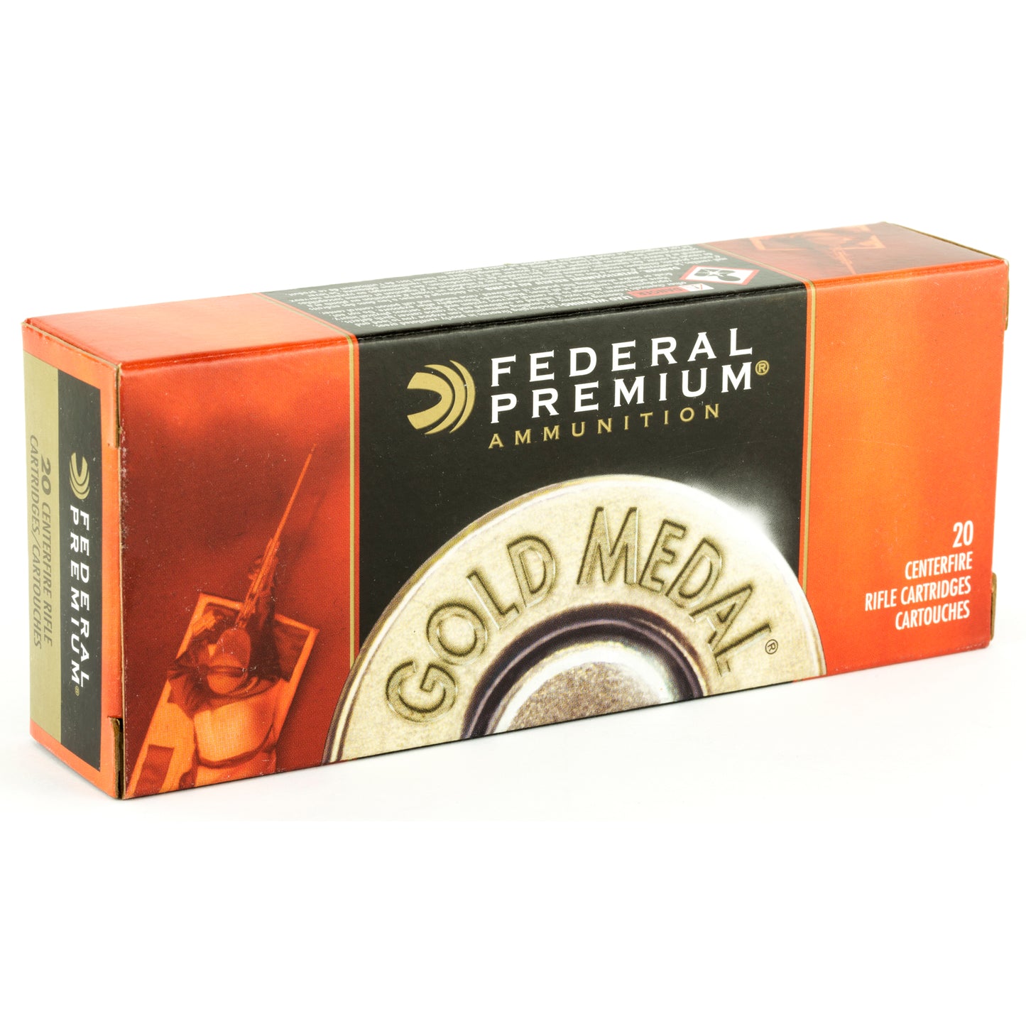 Federal, Gold Medal Match, .223 Remington, 77 Grain, Boat Tail Hollow Point, 20 Round Box