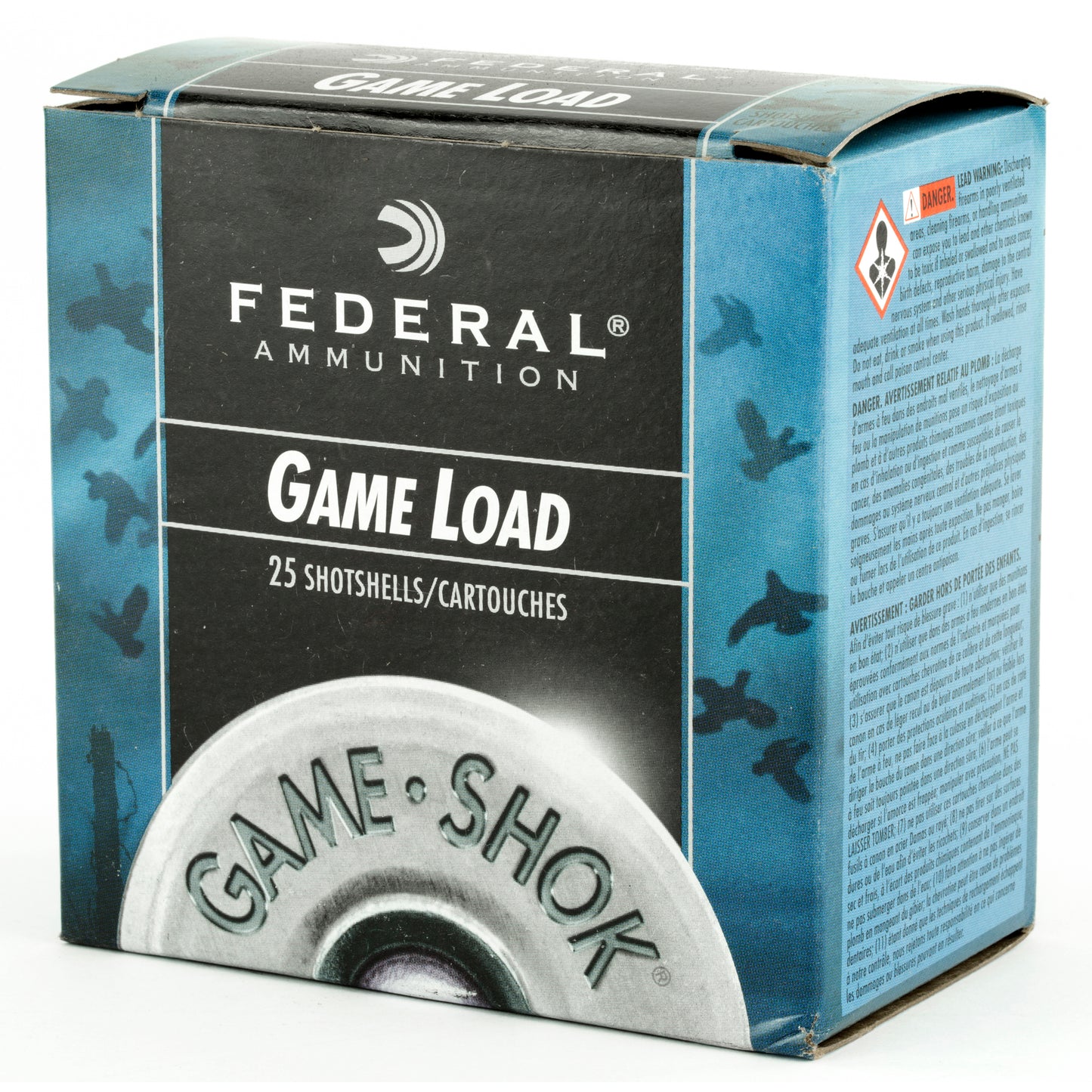 Federal, Game Load, 12 Gauge, 2.75", #8, 3.25 Dram, 1oz, Shotshell, 25 Round Box