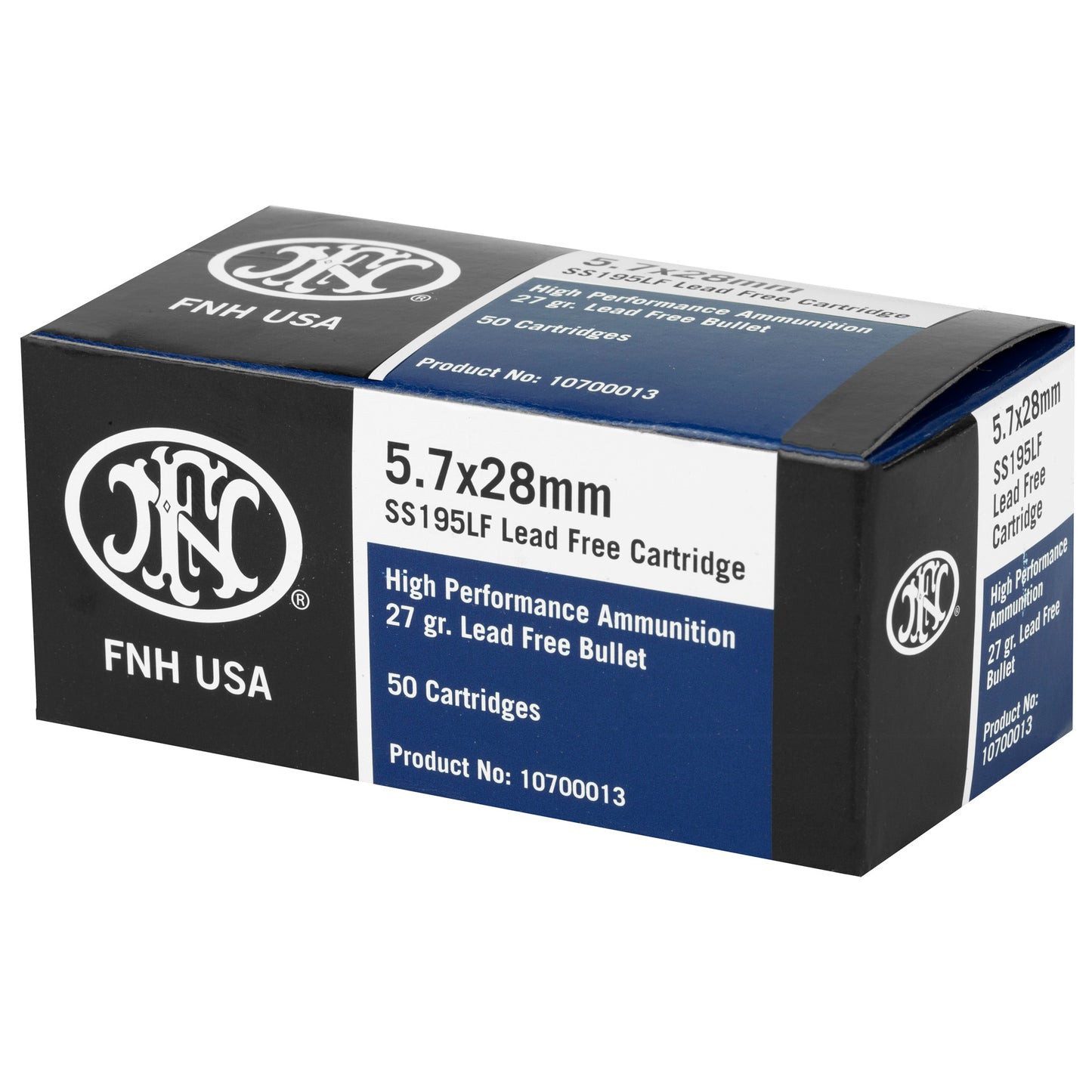 FN America, Self Defense, 5.7x28mm, 27 Grain, Lead Free, Hollow Point, 50 Round Box