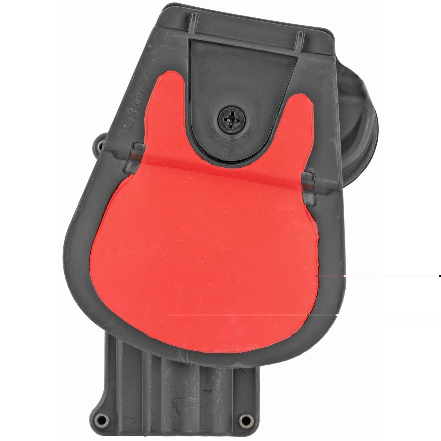 Fobus, Roto Paddle Holster, Fits Smith & Wesson 4" L/K Frame, Taurus 66/431/65, Right Hand, Kydex, Black