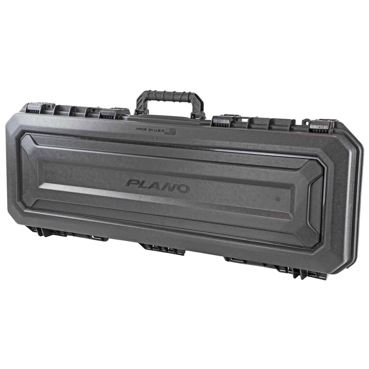 Plano, AW2 42" Rifle Case, 44.4"x16.8"x 6.4", Hard, Black Finish