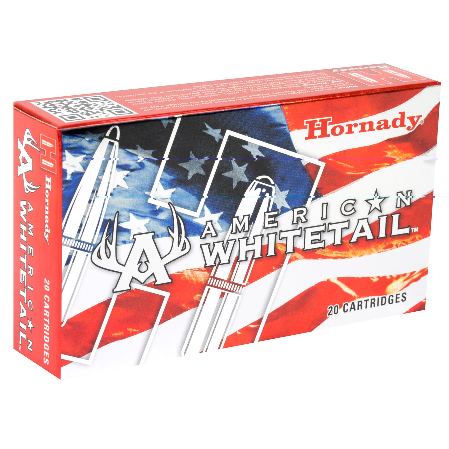 Hornady, American Whitetail, .308 Winchester, 165 Grain, InterLock, 20 Round Box