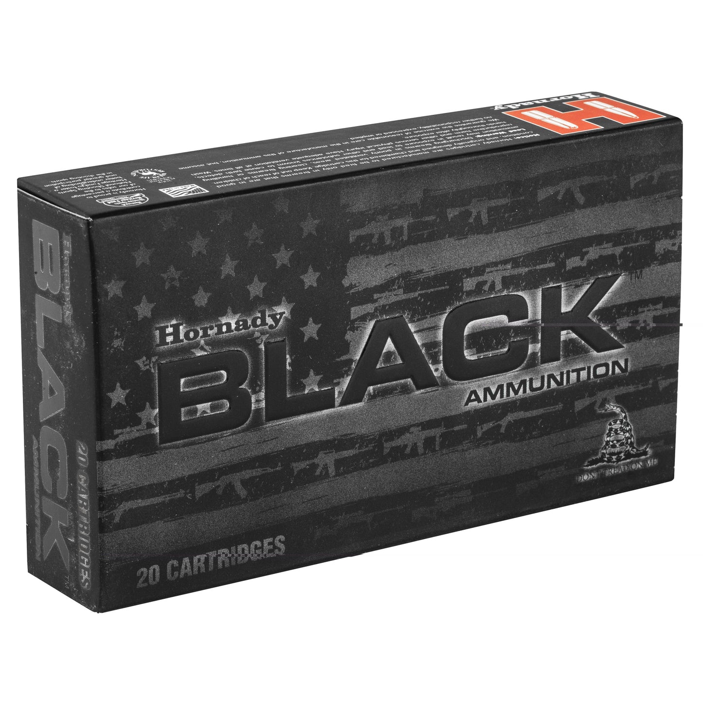 Hornady, BLACK, .308 Winchester, 155 Grain, A-MAX, 20 Round Box