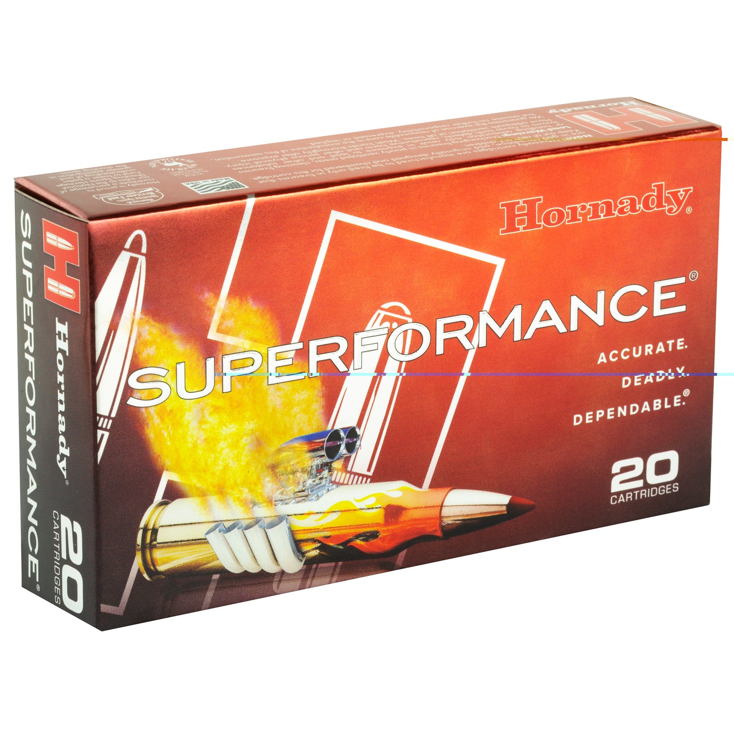 Hornady, SuperFormance, 308WIN, 165 Grain, SST, 20 Round Box