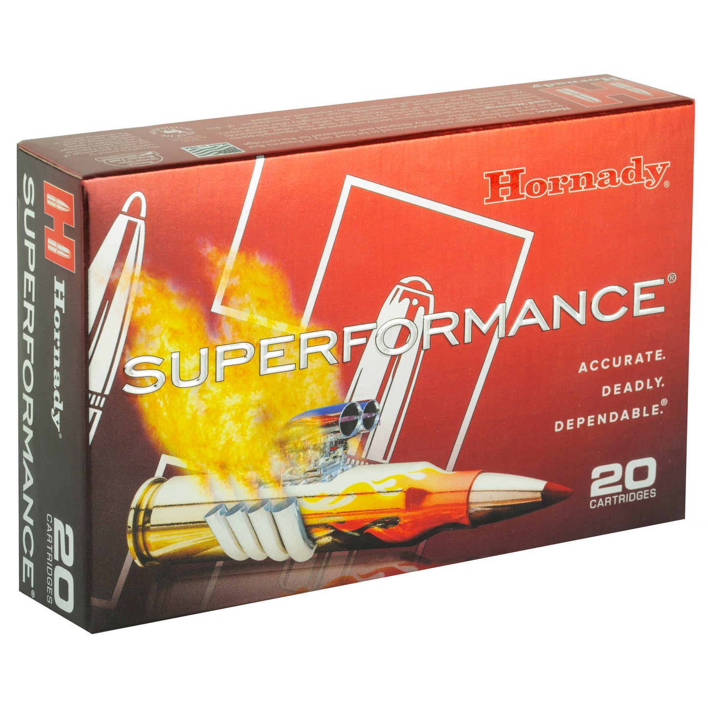 Hornady, SuperFormance, 30-06, 180 Grain, SST, 20 Round Box