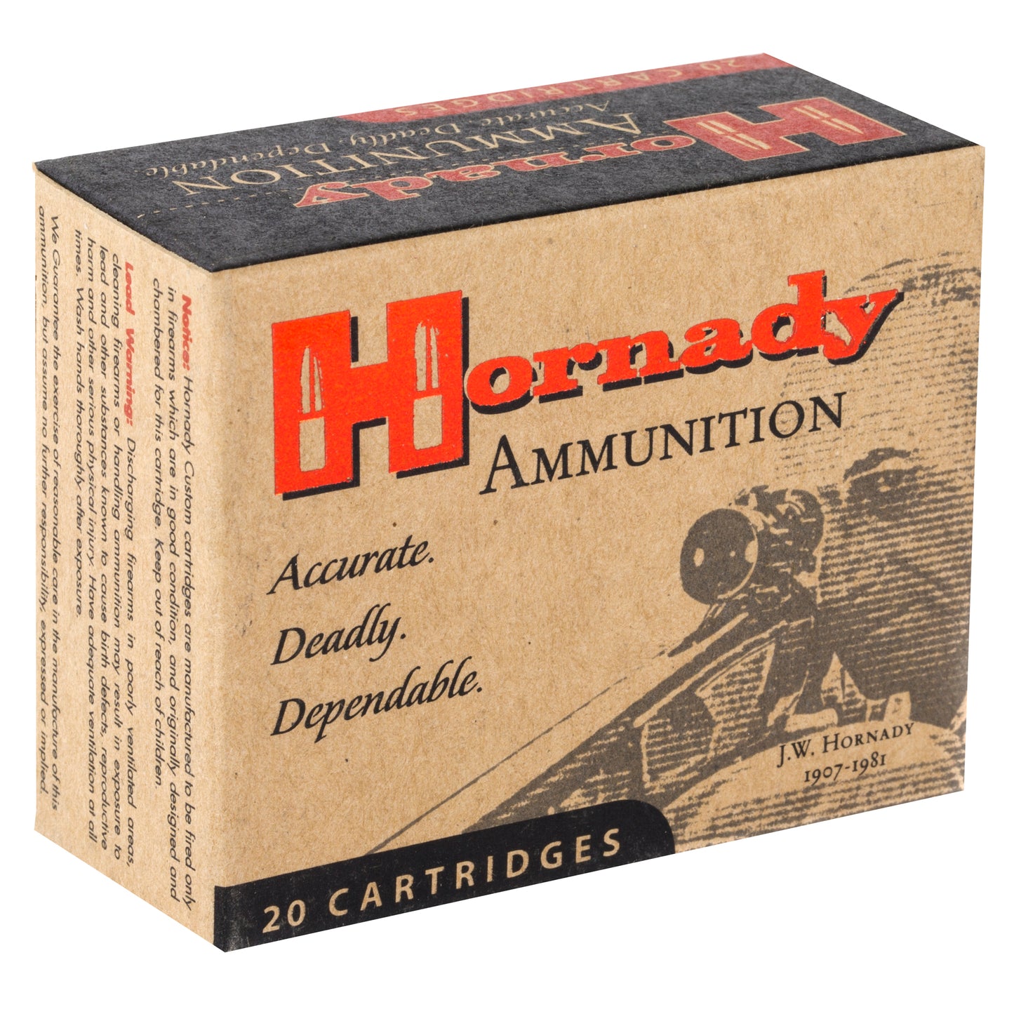 Hornady, Custom, Self Defense, 45ACP, 230 Grain, XTP, +P, 20 Round Box