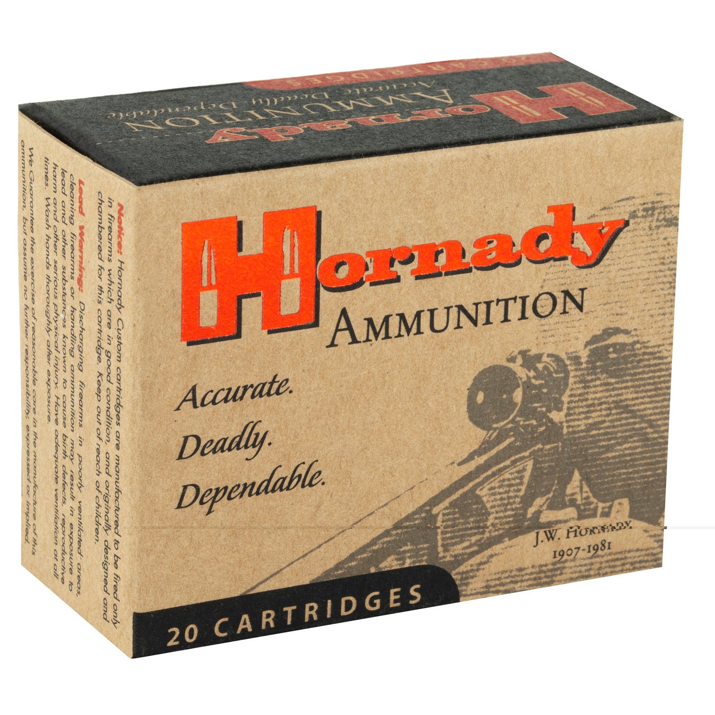 Hornady, Custom, Self Defense, 45ACP, 200 Grain, Jacketed Hollow Point, XTP, 20 Round Box