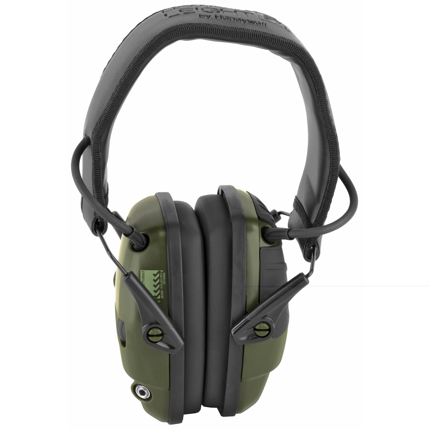 Howard Leight, Impact Sport, Electronic Earmuff, Folding, OD Green