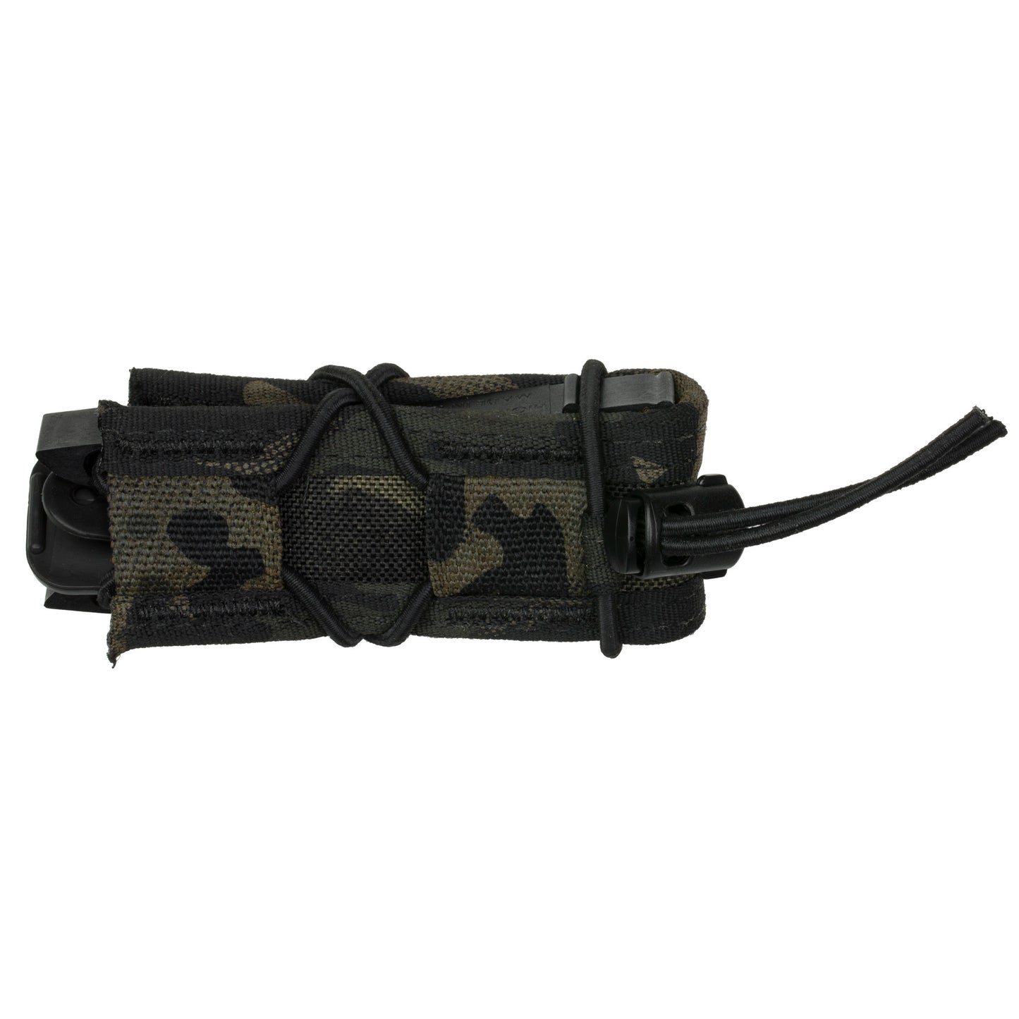 High Speed Gear, Pistol TACO, Single Magazine Pouch, Molle, Fits Most Pistol Magazines, Hybrid Kydex and Nylon, Multicam Black