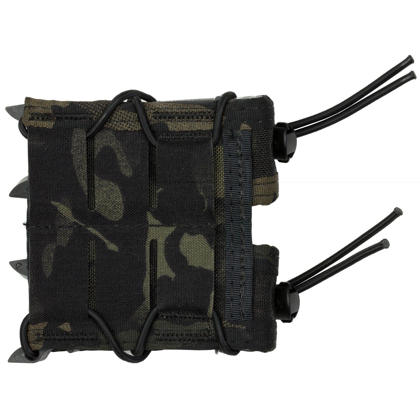 High Speed Gear, Pistol TACO, Double Magazine Pouch, Molle, Fits Most Pistol Magazines, Hybrid Kydex and Nylon, Multicam Black